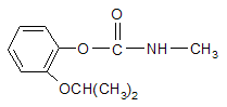 Propoxur structural formula